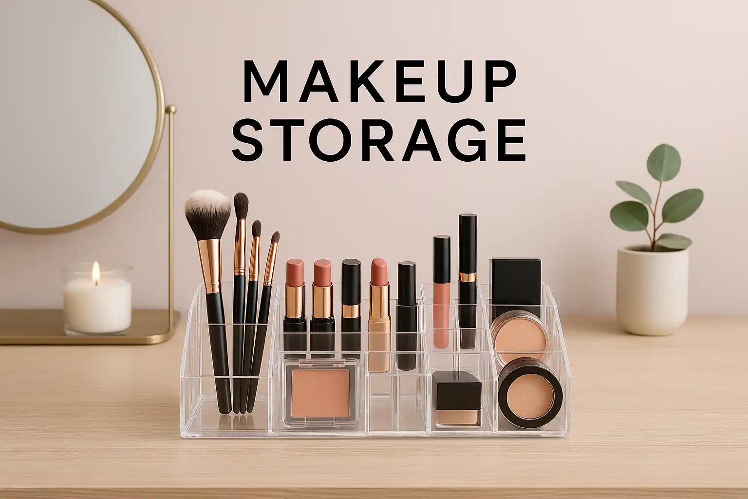 Roterende Make-up Organizer